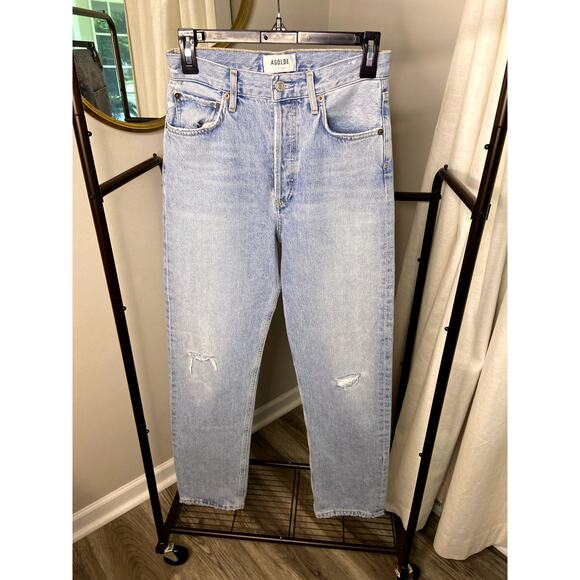Agolde 90's Pinch Waist Jean in Flashback size 25 - Picture 2 of 7
